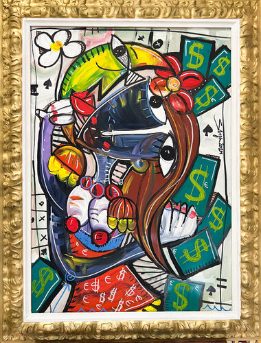 La Dama del Nero van Alessandro Siviglia, Schilderij te koop op Singulart