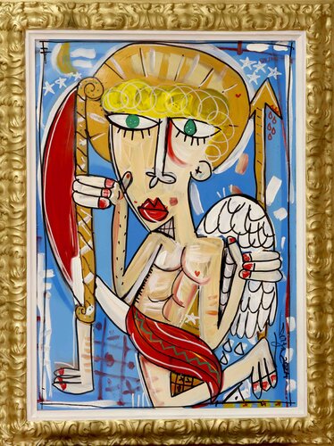 Cupido Dinis Bromosia di Alessandro Siviglia, Pittura in vendita su Singulart