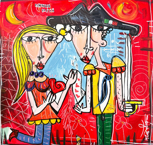 Te Che Cerchi Me van Alessandro Siviglia, Schilderij te koop op Singulart