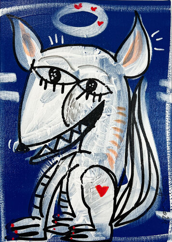 Ritratto di Dog van Alessandro Siviglia, Schilderij te koop op Singulart