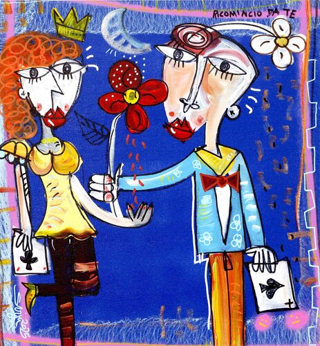 San Valentino di Alessandro Siviglia, Pittura in vendita su Singulart