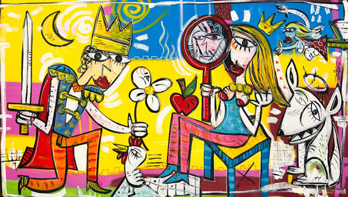 Il Principe Innamorato van Alessandro Siviglia, Schilderij te koop op Singulart