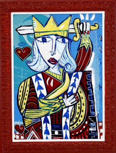 Il Re Cuore van Alessandro Siviglia, Schilderij te koop op Singulart