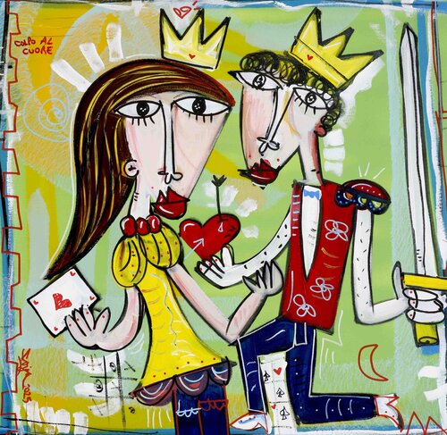 Colpo al Cuore van Alessandro Siviglia, Schilderij te koop op Singulart
