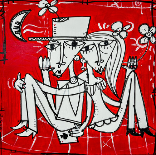 Non ti lascio più di Alessandro Siviglia, Pittura in vendita su Singulart