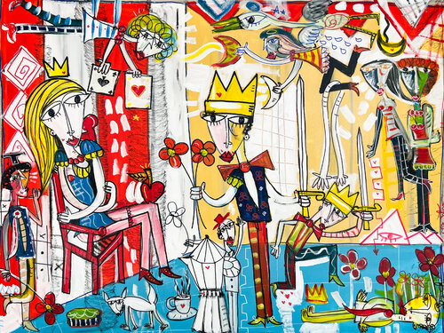 La Mia Stupida Allegria by Alessandro Siviglia, Painting for Sale on Singulart