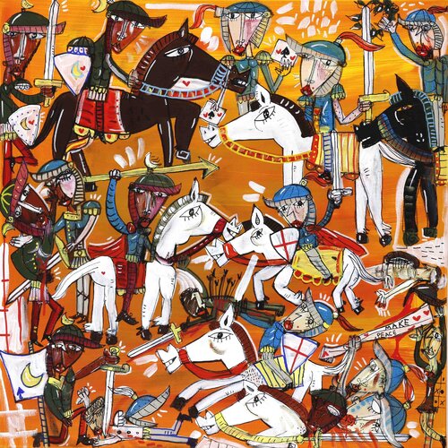 Guerra in Medio Oriente van Alessandro Siviglia, Schilderij te koop op Singulart