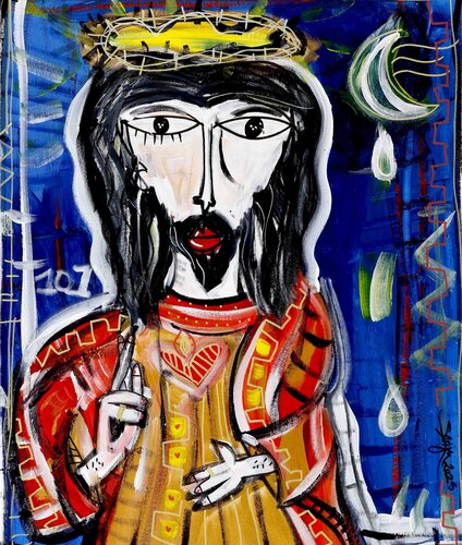 Cristo de la Buena Muerte by Alessandro Siviglia, 油畫 for Sale on Singulart