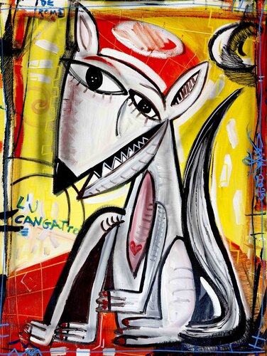 L'u Cangatto van Alessandro Siviglia, Schilderij te koop op Singulart