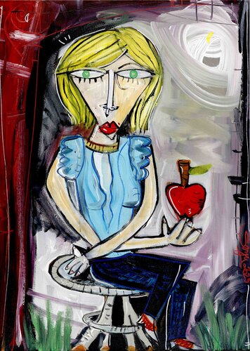 Ritratto Moglie von Alessandro Siviglia, Malerei kaufen auf Singulart