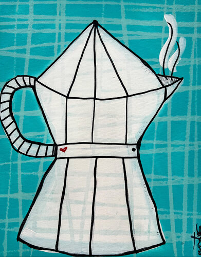Il Caffè van Alessandro Siviglia, Schilderij te koop op Singulart
