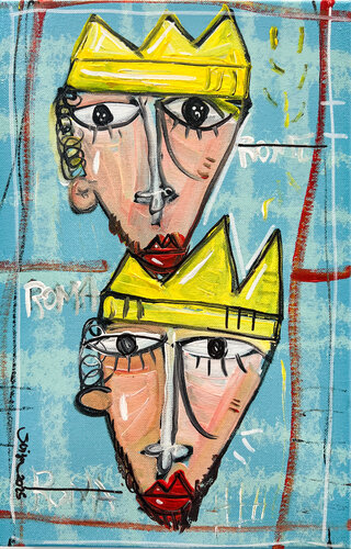 I Due Fratelli van Alessandro Siviglia, Schilderij te koop op Singulart