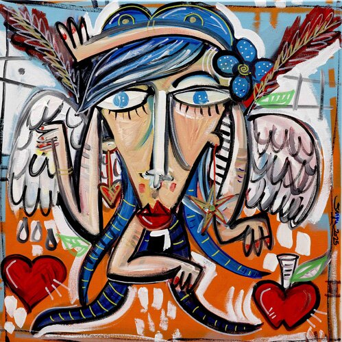 La Trinacria Siciliana di Alessandro Siviglia, Pittura in vendita su Singulart