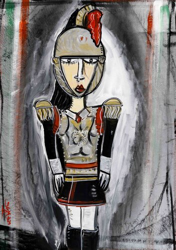 Il Corazziere de Alessandro Siviglia, Pintura a la venta en Singulart