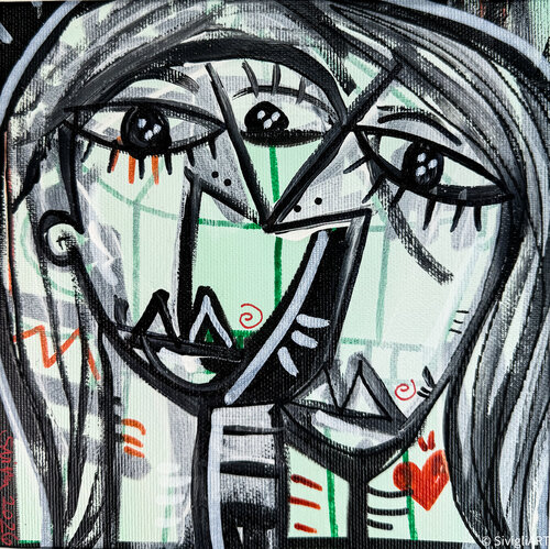 Due Visi by Alessandro Siviglia, Painting for Sale on Singulart
