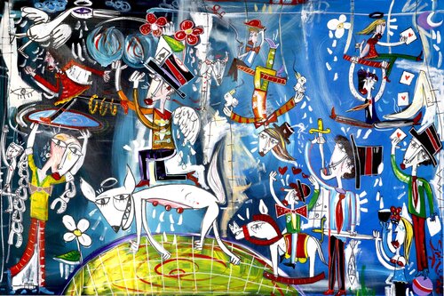 Circo Metropoli von Alessandro Siviglia, Malerei kaufen auf Singulart