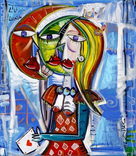 Luna e L'Una de Alessandro Siviglia, Pintura a la venta en Singulart