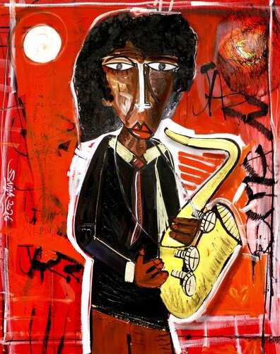 James Senese di Alessandro Siviglia, Pittura in vendita su Singulart