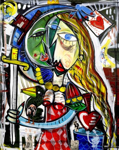 La Signora Varietà von Alessandro Siviglia, Malerei kaufen auf Singulart