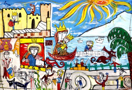 Salerno par Alessandro Siviglia, Peinture en vente sur Singulart