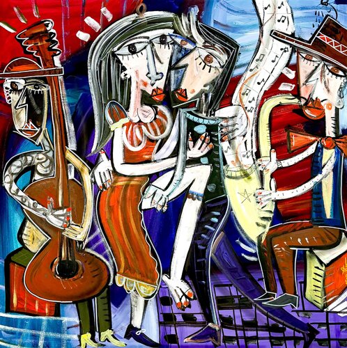 Bailando Cubano par Alessandro Siviglia, Peinture en vente sur Singulart