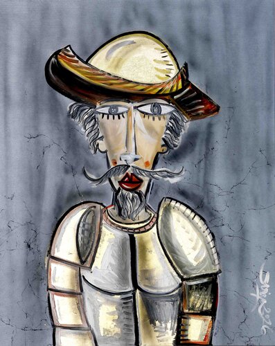 Ritratto di Don Chisciotte van Alessandro Siviglia, Schilderij te koop op Singulart