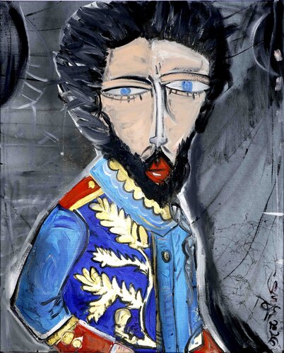 Il Generale by Alessandro Siviglia, Painting for Sale on Singulart