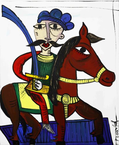 Nove di Spade di Alessandro Siviglia, Pittura in vendita su Singulart