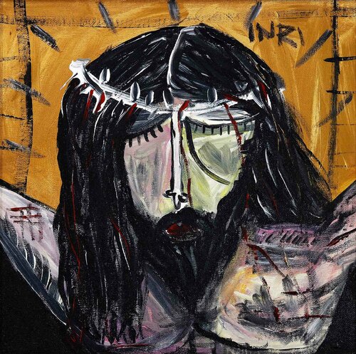 Cristo Sospirò di Alessandro Siviglia, Pittura in vendita su Singulart