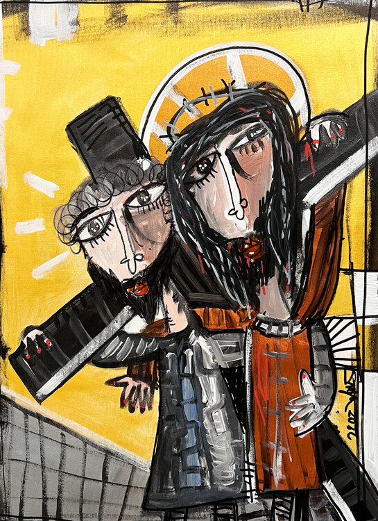 Via Crucis - Stazione V Alessandro Siviglia