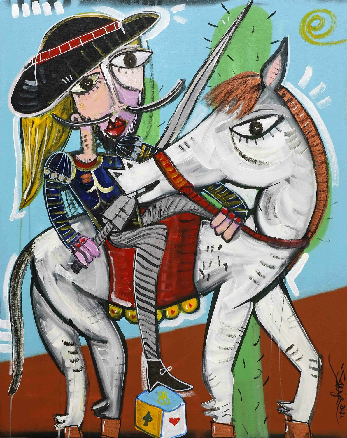 Don Chisciotte a Cavallo Alessandro Siviglia