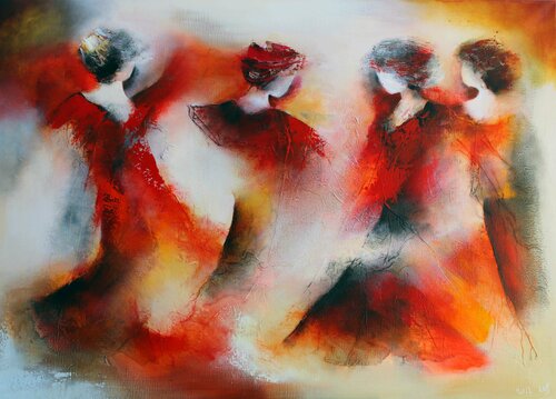 Rendez-Vous 08-05 di Wil Lof, Pittura in vendita su Singulart