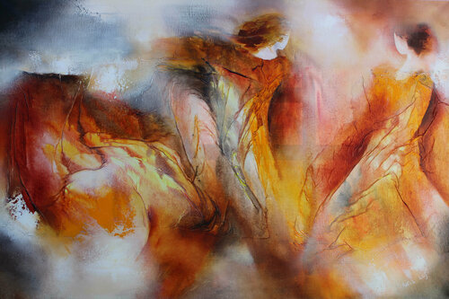 Iris 07-05 von Wil Lof, Malerei kaufen auf Singulart