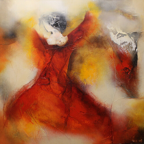 Elysian Abstract 80 12-01b Wil Lof