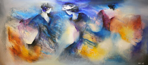 A-Venue 14-02 van Wil Lof, Schilderij te koop op Singulart
