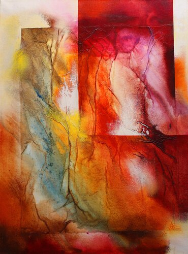Abstract-Scene 03-10 di Wil Lof, Pittura in vendita su Singulart