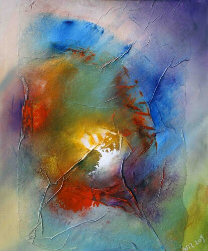 Abstract 20-02 di Wil Lof, Pittura in vendita su Singulart