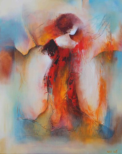 Iris 17-01 von Wil Lof, Malerei kaufen auf Singulart