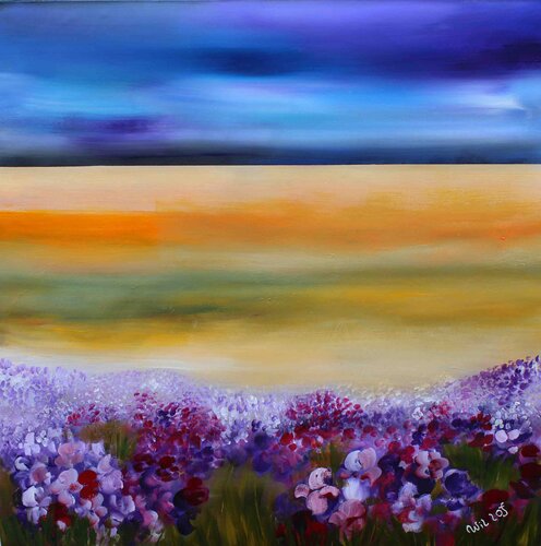 Provence 23-01 by Wil Lof, Painting for Sale on Singulart