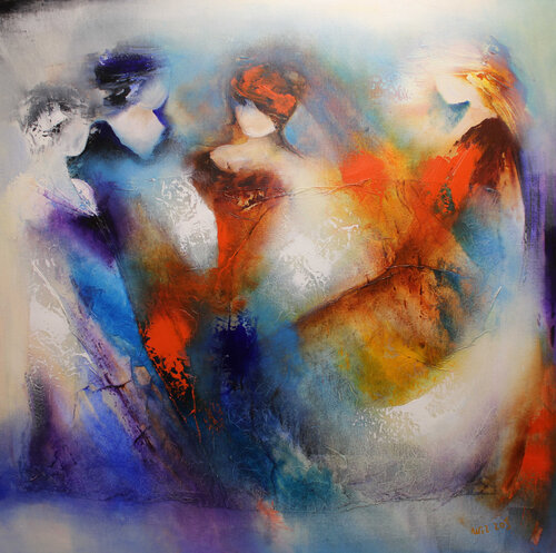 Rendez-Vous 15 05 di Wil Lof, Pittura in vendita su Singulart