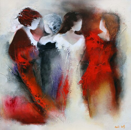 Rendez Vous 14-02 di Wil Lof, Pittura in vendita su Singulart