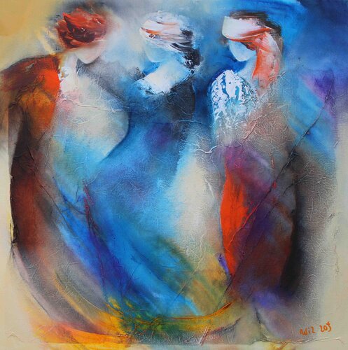 Rendez Vous 16-01 di Wil Lof, Pittura in vendita su Singulart