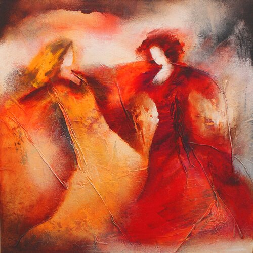 Elysian Scene 50 07-01b di Wil Lof, Pittura in vendita su Singulart