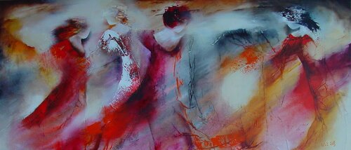 A-Venue 17-01 van Wil Lof, Schilderij te koop op Singulart