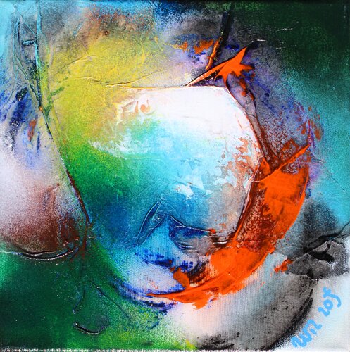 KLAbstract 22-02 by Wil Lof, Painting for Sale on Singulart
