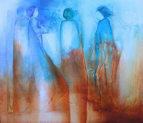 Rendez-Vous 4 von Wil Lof, Malerei kaufen auf Singulart