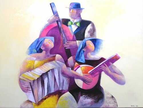 Musique d'été von Yutao Ge, Malerei kaufen auf Singulart