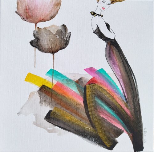 Amour de Lotus von Yutao Ge, Malerei kaufen auf Singulart