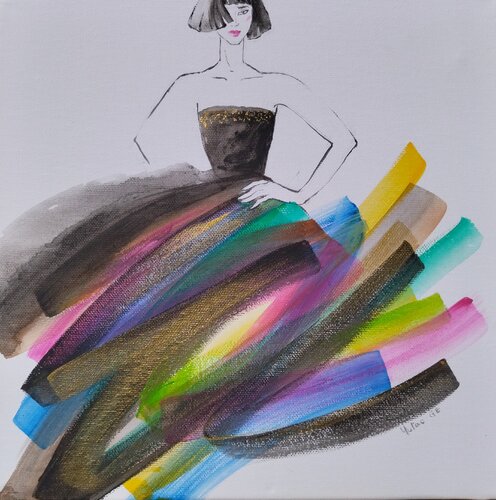 Belle posture von Yutao Ge, Malerei kaufen auf Singulart