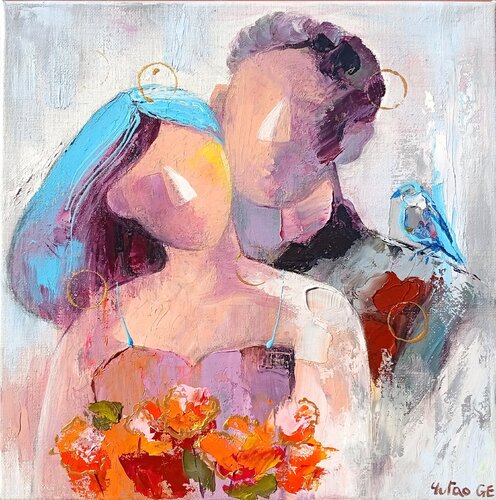 Amoureux von Yutao Ge, Malerei kaufen auf Singulart